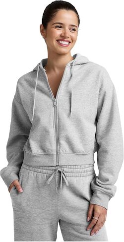 Beyond Yoga Women's Luxe Fleece Zip Up Hoodie in Saudi Arabia
