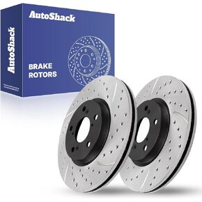 AutoShack Brake Rotors Front Brake Rotor Replacement Kit for 2006-2014 Honda Ridgeline 3.5L V6 AWD R41404PR in Kuwait