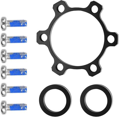 Ejoyous Cycling Hub Conversion Adapter, Alloy Cycling Hub Conversion Adapter 100 * 15 to 110 * 15/142 * 12 to 148 * 12, Freewheel Threaded Hubs Adaptor Cycling Accessory in Saudi Arabia