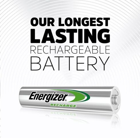Energizer AA Batteries, Pre-Charged Double A Rechargeable Batteries, 4 Count in Kuwait