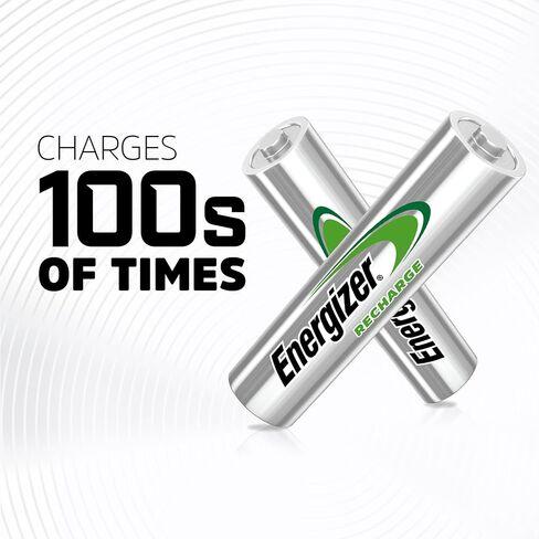 Energizer AA Batteries, Pre-Charged Double A Rechargeable Batteries, 4 Count in Kuwait
