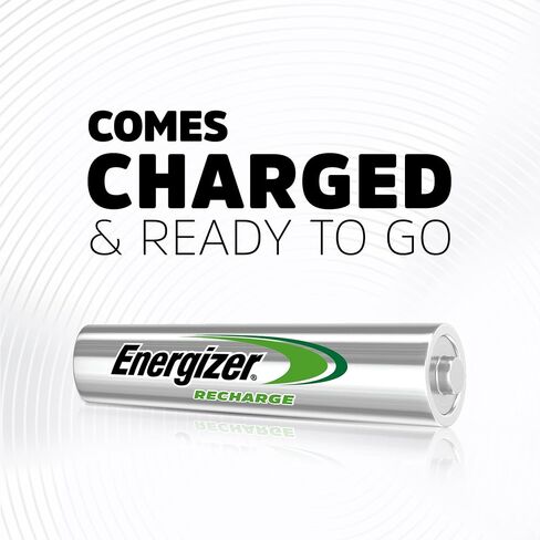 Energizer AA Batteries, Pre-Charged Double A Rechargeable Batteries, 4 Count in Kuwait