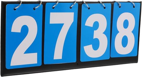 Tabletop Scoreboard Flipper Portable Four Scoreboards for Basketball Football More Durable Multi Sports in Saudi Arabia