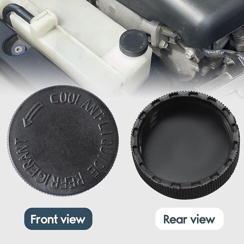 2pcs 21712-79900 سائل تبريد سائل تبريد الخزان الخزان الأسود Cap Cap Capantaiator Capant Water Tank Cap for Infiniti Ex35 Fx37 Ex37 G35 Q70 QX50 G25 G37 2003-2017 for Nissan Murano Versa Quest in Saudi Arabia