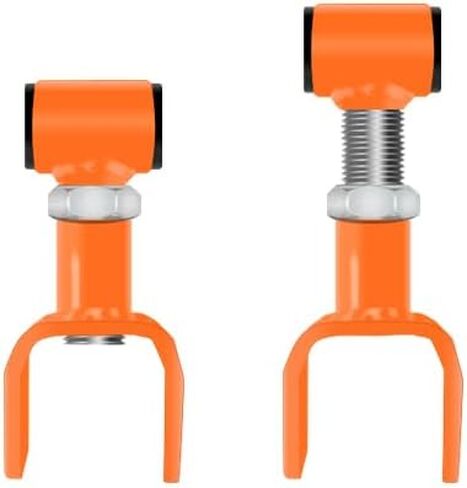 Leaf Spring Shackles - Rear - Color: White (Compatible with Jeep XJ/MJ 1986-2001) in Kuwait