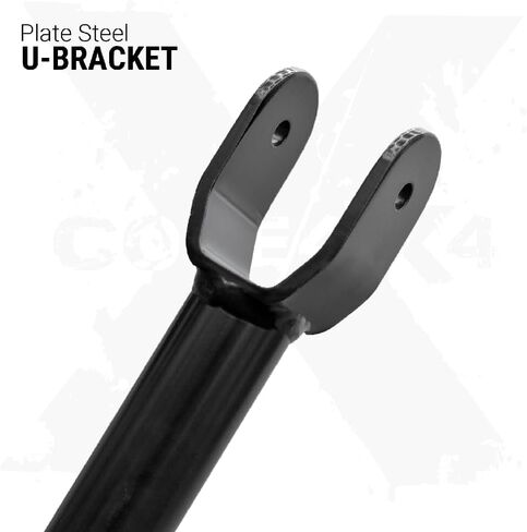 Leaf Spring Shackles - Rear - Color: White (Compatible with Jeep XJ/MJ 1986-2001) in Kuwait