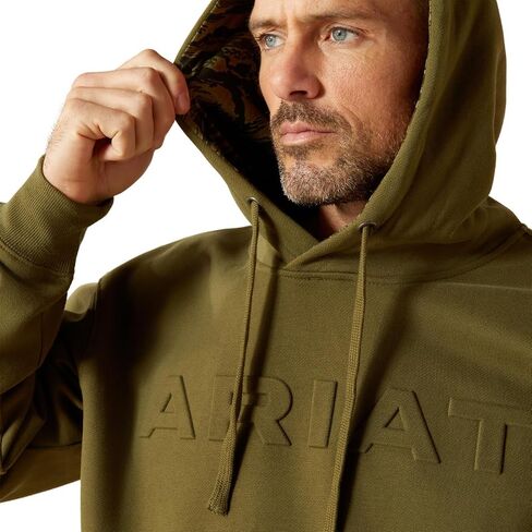 سترة بغطاء للرأس بشعار ARIAT، مقاس X-Large in Saudi Arabia