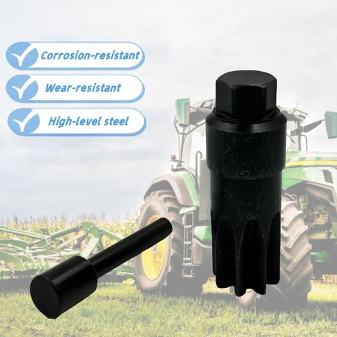 JDE81-1 JDE81-4 Engine Turning Tool and Timing Pin Kit Compatible with John Deere 4024 4039 4045 4239 4276 6359 6619 6059 6068 6076 6081 6090 6105 6125 and 6135 Engines in Saudi Arabia