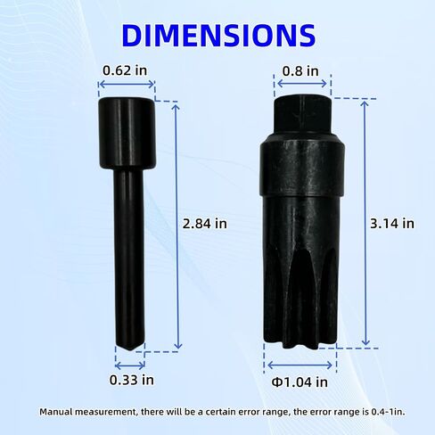 JDE81-1 JDE81-4 Engine Turning Tool and Timing Pin Kit Compatible with John Deere 4024 4039 4045 4239 4276 6359 6619 6059 6068 6076 6081 6090 6105 6125 and 6135 Engines in Saudi Arabia