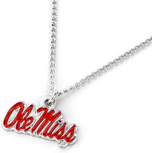 NCAA Mississippi Ole Miss Rebels Team Logo Necklace in Saudi Arabia