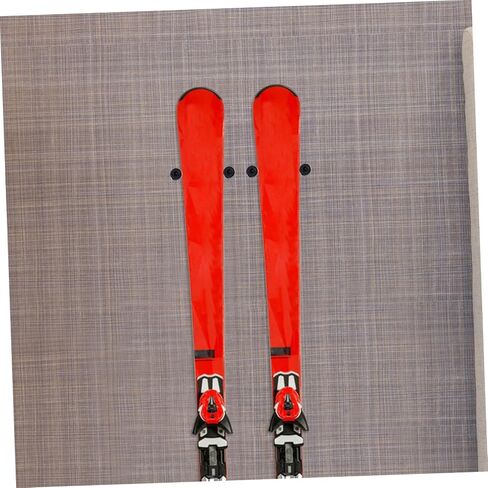 Toyvian 2Pcs Wall Mounted Snowboard Rack for and Storage Durable Ski Snowboard Hangers Multi Functional Design for Skis and Skateboards in Saudi Arabia
