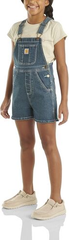Carhartt Baby Loose Fit Jean Overall Shorts Denim Shortalls in Saudi Arabia
