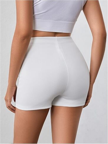 SOLY HUX Women's High Waisted Skinny Biker Shorts Workout Athletic Clothing in Saudi Arabia