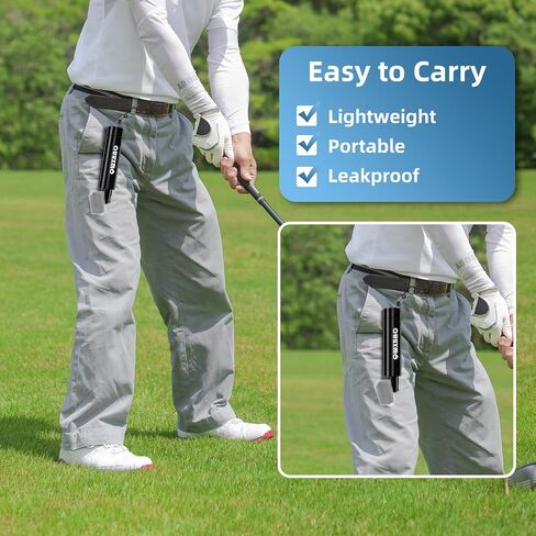 The Golf Club Brush Features a Press-Activated Water Bottle for Effortless Cleaning. Combining Portability with Cost-Effectiveness, This Gender-Neutral Design Makes an Ideal Gift for Players. in Saudi Arabia