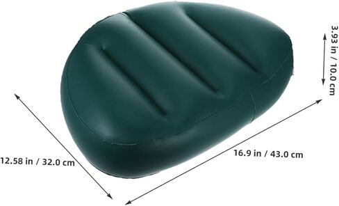 GANAZONO 3pcs Water Rafting Inflatable Cushion Boat Seat Cushion Padded Kayak Camping Inflatable Comfortable Easy to Install in Saudi Arabia