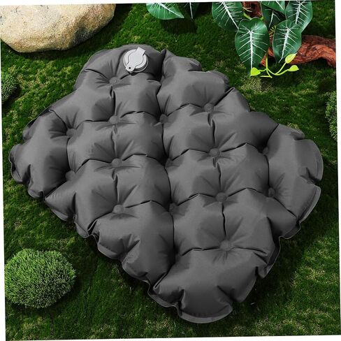 Kisangel Inflatable Airplane Seat Cushion Outdoor Portable Comfortable Storage Pouch for Travel in Saudi Arabia