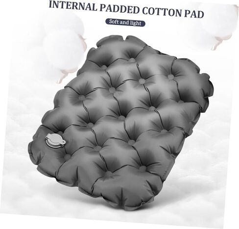 Kisangel Inflatable Airplane Seat Cushion Outdoor Portable Comfortable Storage Pouch for Travel in Saudi Arabia