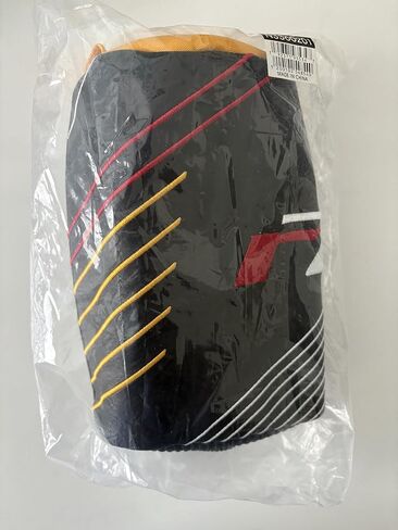 TaylorMade R7 Quad Mini Driver Headcover, Black with Red and Yellow Stripes, Golf Club Cover in Saudi Arabia