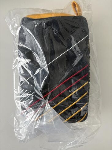 TaylorMade R7 Quad Mini Driver Headcover, Black with Red and Yellow Stripes, Golf Club Cover in Saudi Arabia
