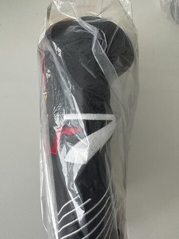 TaylorMade R7 Quad Mini Driver Headcover, Black with Red and Yellow Stripes, Golf Club Cover in Saudi Arabia