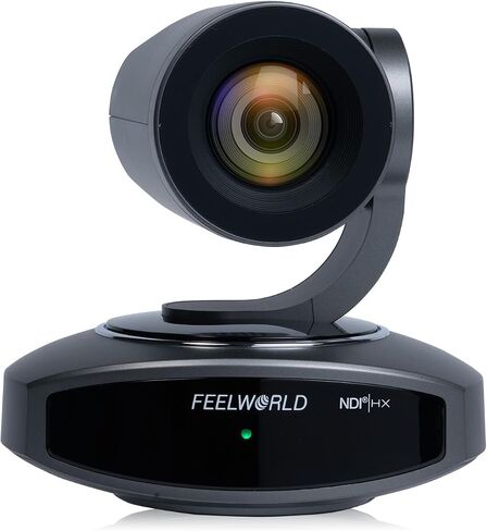 FEELWORLD 4K10X PTZ Camera 4K Resolution 10X USB HDMI for Video Conference Rooms Live Streaming Church Worship and Event with Zoom YouTube Teams OBS, AI Tracking Auto Focus POE Supported in Saudi Arabia