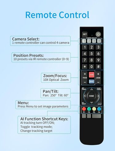 FEELWORLD 4K10X PTZ Camera 4K Resolution 10X USB HDMI for Video Conference Rooms Live Streaming Church Worship and Event with Zoom YouTube Teams OBS, AI Tracking Auto Focus POE Supported in Saudi Arabia