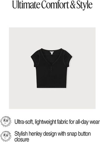 Women's Core Sport Short Sleeve Henley V-Neck Tee in Saudi Arabia