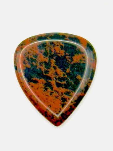 Natural Gemstone Guitar and Bass Pick by Fostinis Guitars 3mm (Purple Amethyst (blank without logo)) in Saudi Arabia