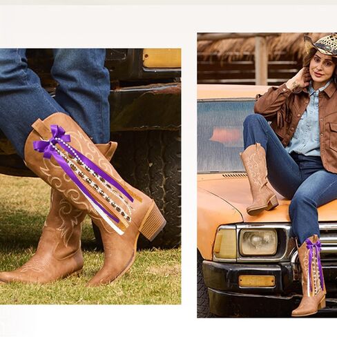 Tennessee College Gameday Boot Boot ، Orange White Buffalo Plaid Boot Boot Bowlit in Kuwait
