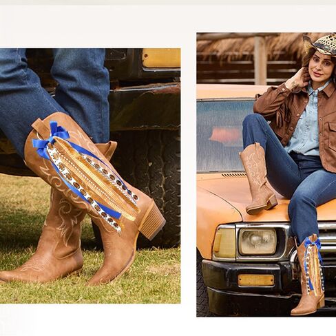 Tennessee College Gameday Boot Boot ، Orange White Buffalo Plaid Boot Boot Bowlit in Kuwait