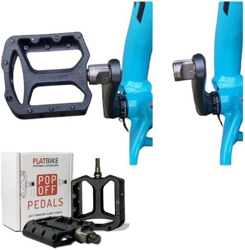 Pop-Off Pedals for All Bikes, Passed ISO-4210 Destruction Test, Removable Mountain Bike Pedals in Saudi Arabia