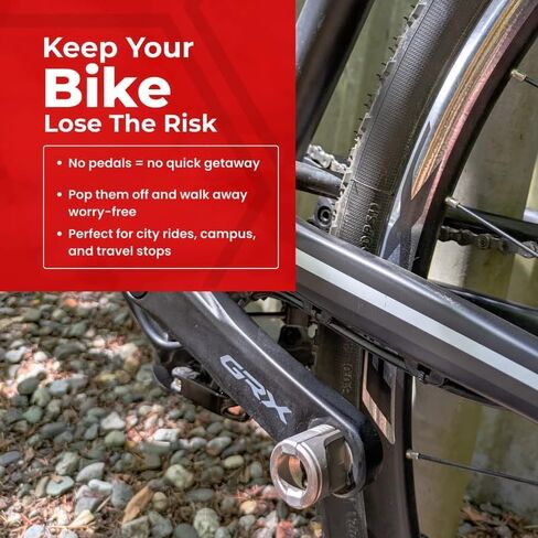 Pop-Off Pedals for All Bikes, Passed ISO-4210 Destruction Test, Removable Mountain Bike Pedals in Saudi Arabia