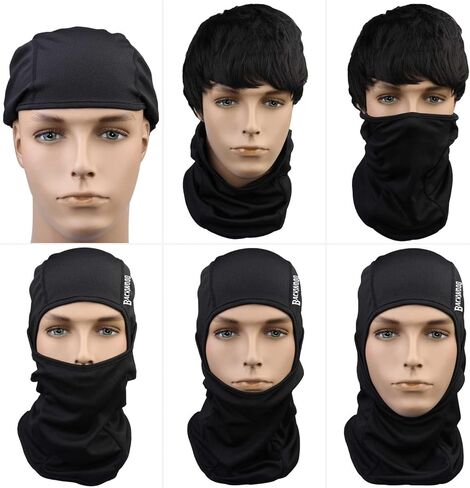 Ski Mask Balaclava Face Mask, Breathable Full Face Cover Windproof Neck Gaiter for Men Women Skiing Cycling Fishing in Saudi Arabia