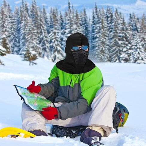 3 Pieces Winter Masks for Men Windproof Balaclava Ski Mask Face Cover for Snowboard Motorcycle Riding Cold Weather in Saudi Arabia