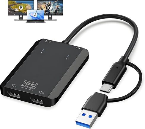 محول USB إلى HDMI ، 1080 بكسل USB إلى HDMI Monitor Connect in Kuwait