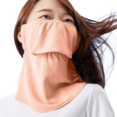 YAKeNU UV CUT MASK قناع الحماية من أشعة الشمس فوق البنفسجية للوجه والرقبة Yake-nu Standard (402 برتقالي) in Kuwait