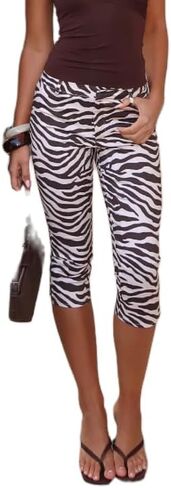 Women’s Layered Ruffle Hem Capri Yoga Pants Solid High Waist Workout Bell Leggings Slim Tummy Control Flare Bottom in Saudi Arabia