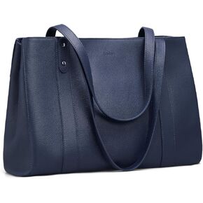 befen Genuine Leather Laptop Tote Bag for Women, Womens 15.6 Inch Computer Bags Work Totes Purse Shoulder Purses Handbags in Saudi Arabia