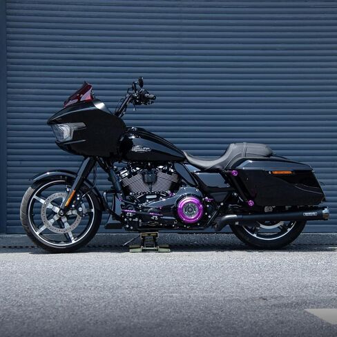 Derby Cover متوافق مع '16 -6 جولة Electra Street Road Road Road King Cvo Trike ANODIRENT 5-HOLES COVER COVER ALUCH in Kuwait