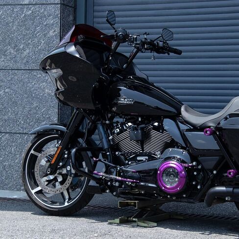 Derby Cover متوافق مع '16 -6 جولة Electra Street Road Road Road King Cvo Trike ANODIRENT 5-HOLES COVER COVER ALUCH in Kuwait
