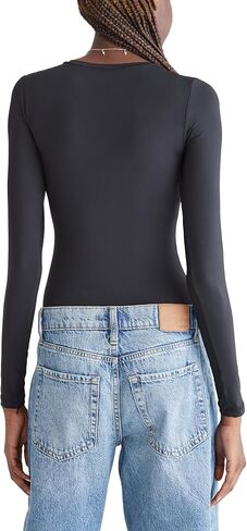 Aeropostale Womens على محمل الجد ناعم ناعم طاقم الرقبة طويلة الأكمام in Kuwait