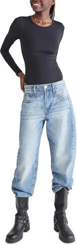 Aeropostale Womens على محمل الجد ناعم ناعم طاقم الرقبة طويلة الأكمام in Kuwait