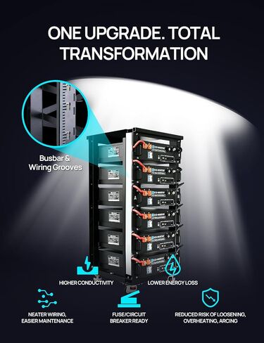 رف خادم من 6 طبقات 3U جديرة بالبيئة مع عجلات GD-6OT ، متوافقة مع بطاريات رف V1/V2/V3 ، والتصميم المُؤسس ، مثاليًا لتخزين الطاقة الشمسية ومركز البيانات المنزلي in Saudi Arabia