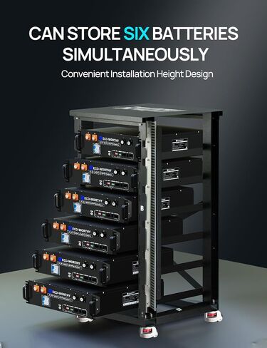 رف خادم من 6 طبقات 3U جديرة بالبيئة مع عجلات GD-6OT ، متوافقة مع بطاريات رف V1/V2/V3 ، والتصميم المُؤسس ، مثاليًا لتخزين الطاقة الشمسية ومركز البيانات المنزلي in Saudi Arabia