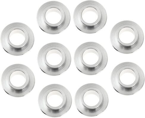DECHOUS 10Pcs Roller Skate Bearings Spacer Set Professional Skateboard Accessories Sturdy 304 Stainless Steel for Inline Skating Compatible Indoor/Outdoor Use in Saudi Arabia
