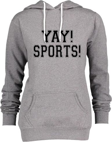 Go All Out Yay! Sports! Funny Non Sports Fan Mens Women Sweatshirt Hoodie in Saudi Arabia
