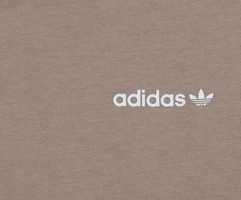 بلوفر بقلنسوة للسيدات من adidas، لون بني/أبيض in Saudi Arabia