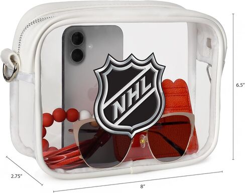 Littlearth Carolina Hurricanes NHL Clear Fanny Fan Purse in Saudi Arabia
