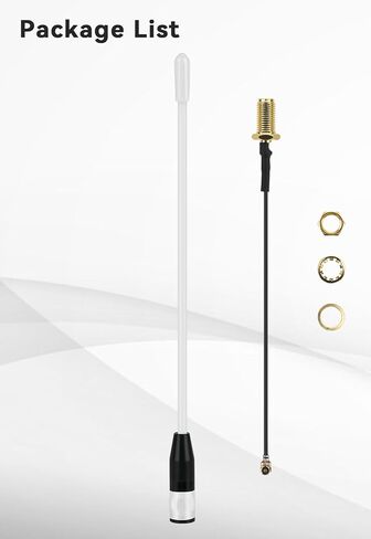 Meshtastic Lora Antenna 915MHz 10DBI GAIN - OMNI SMA Male Male Male 17cm Hantenna Long Range Soft (Green) in Saudi Arabia