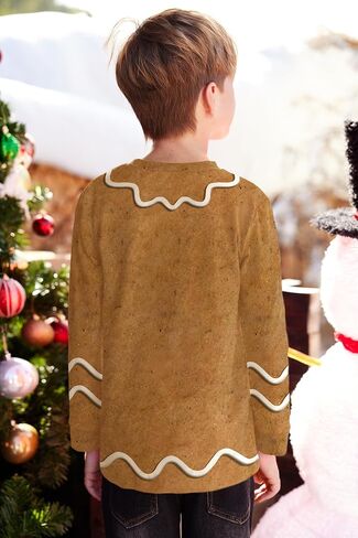 Besserbay Usisex Kid's Christmas Top Top Funny Long Sleeve Shirt 4-12 Years in Saudi Arabia